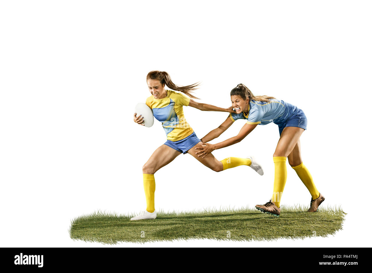 Female rugby players hi-res stock photography and images - Alamy