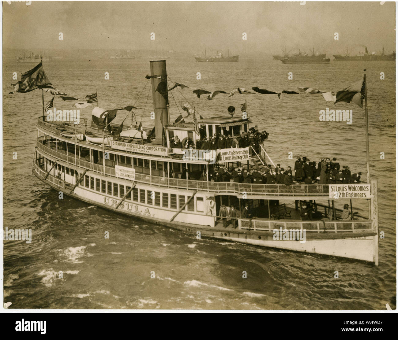 16 12th Engineer Regiment, The Harbor Boat Ursula, Home the