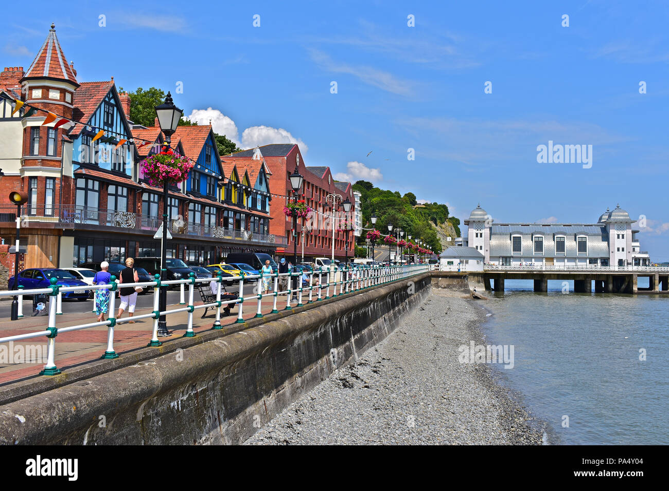 Penarth Pier Penarth Seafront Penarth High Resolution Stock Photography 