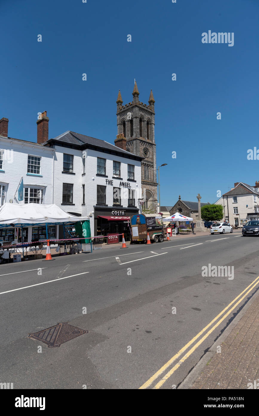 Market day honiton devon uk hi-res stock photography and images - Alamy