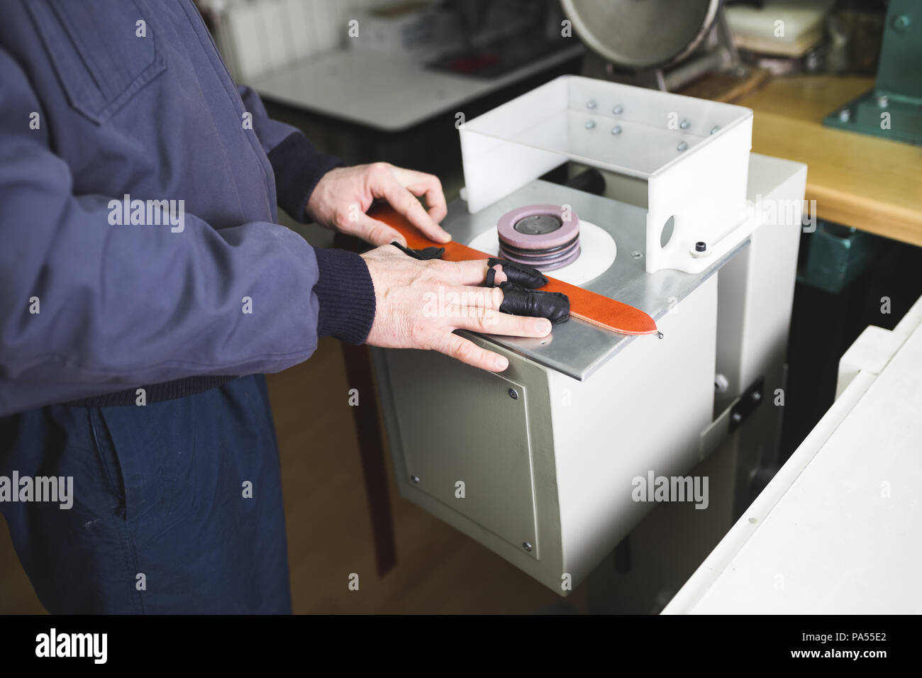 Leather making process hires stock photography and images Alamy