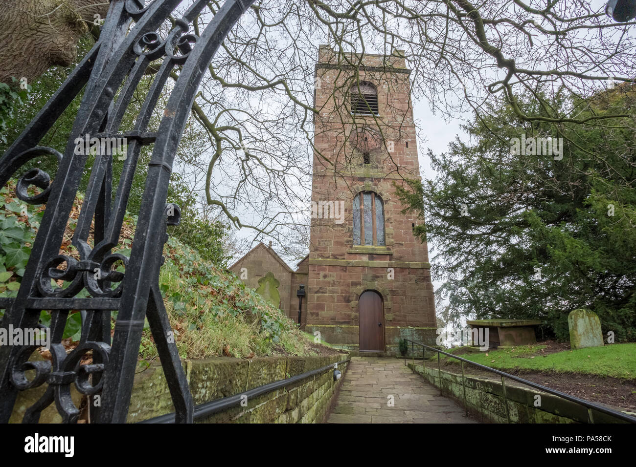 Church building in Chester, UK Stock Photo