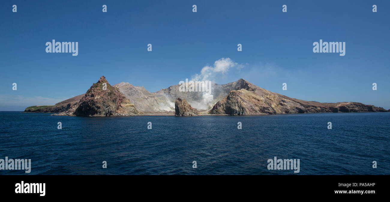 White Island active volcano, New Zealand Stock Photo Alamy