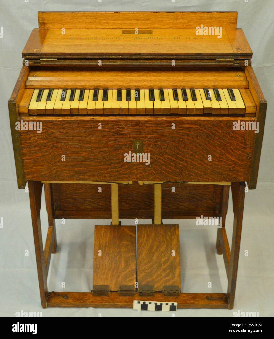 627 Estey Organ Company Portable Reed Organ Used During World War I by