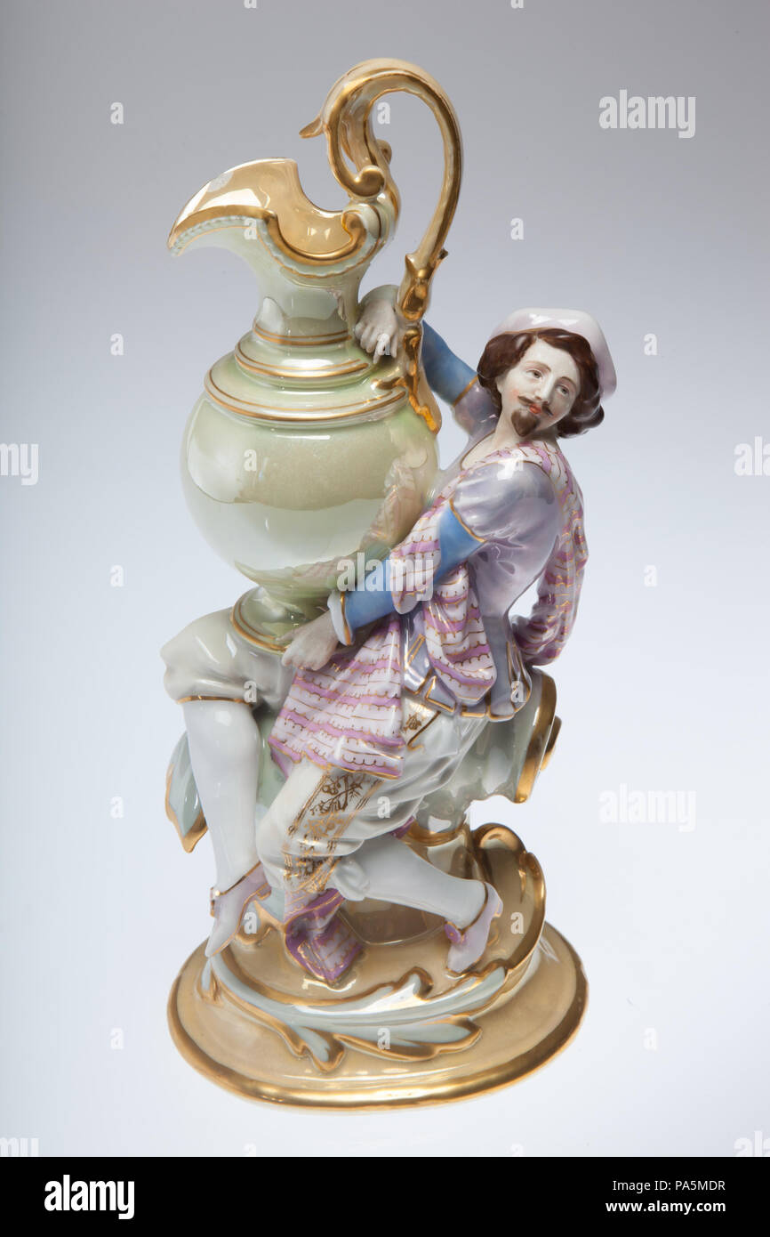 676 French Figural Urns Stock Photo