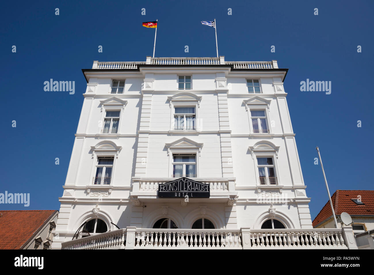 Kunstlerhaus Hotel Norderney Osfriesische Insel East Frisia