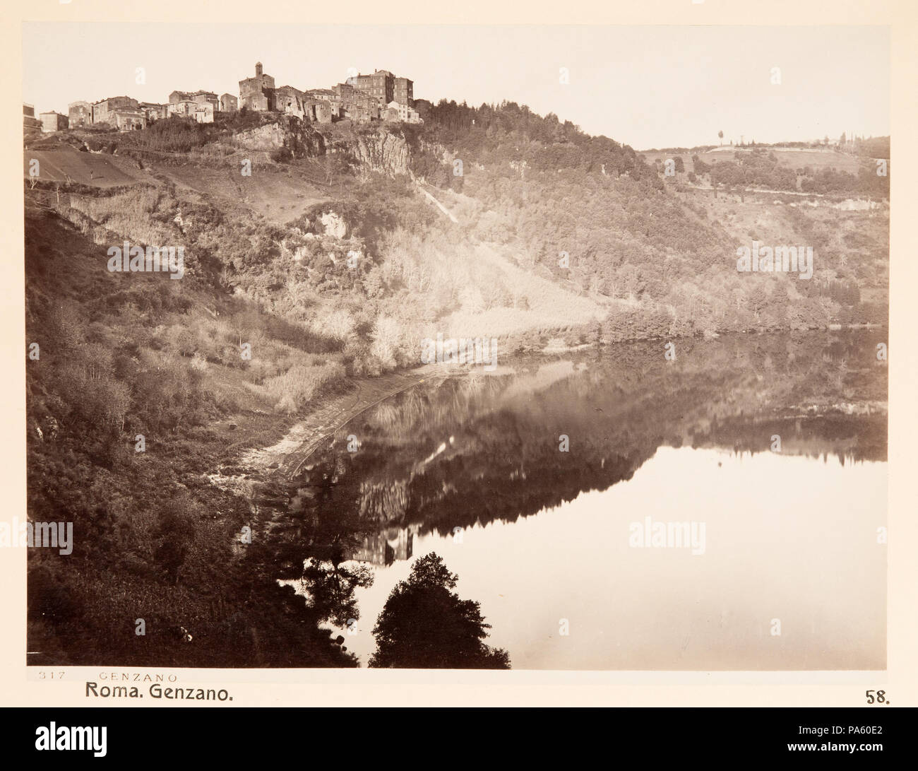86 Fotografi av Genzano - Hallwylska museet - 104704 Stock Photo
