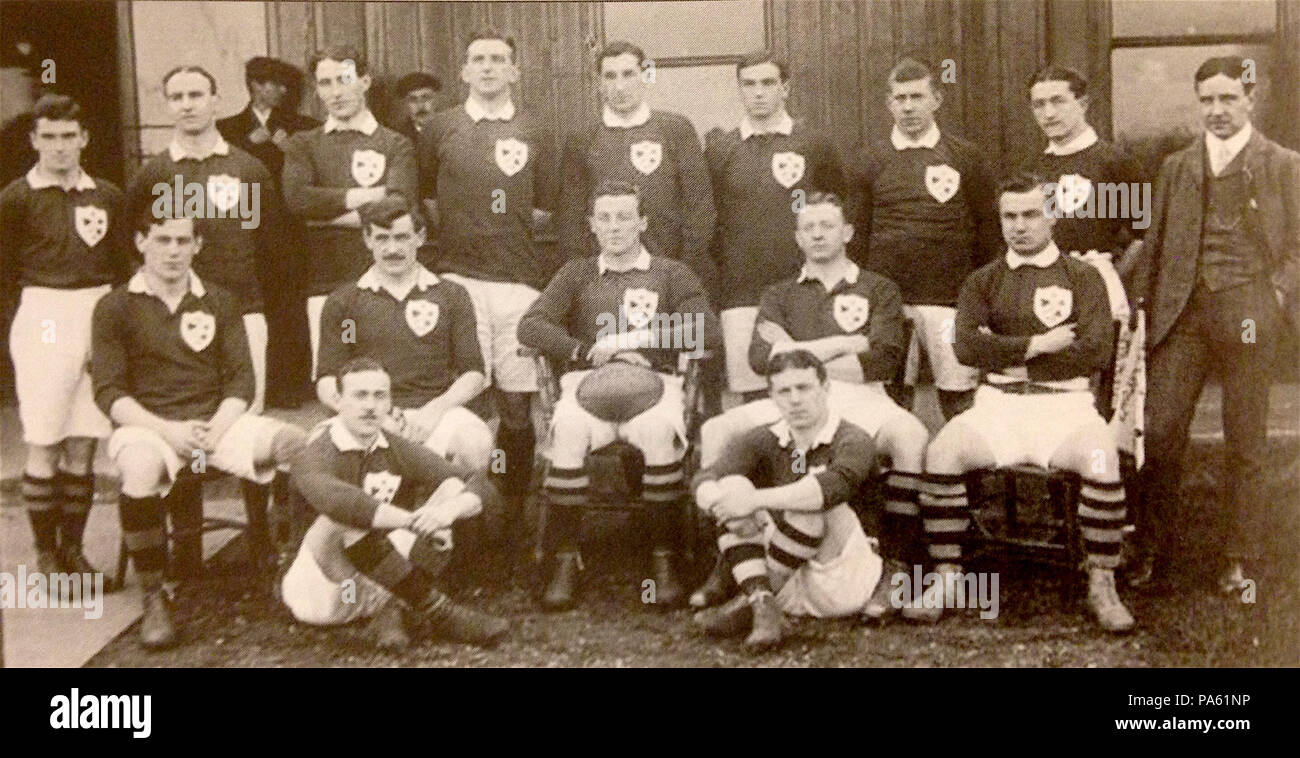Photo Historique – Jean Prat, Capitaine Du XV De France, 1953 – Rugby
