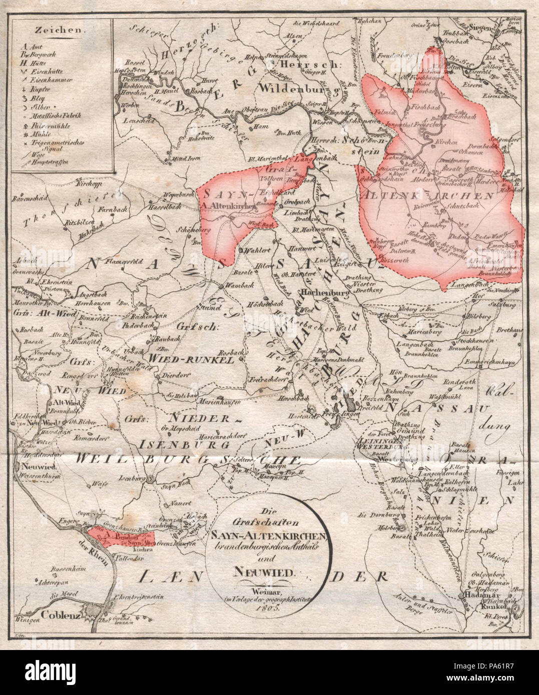 German territorial maps hi-res stock photography and images - Alamy