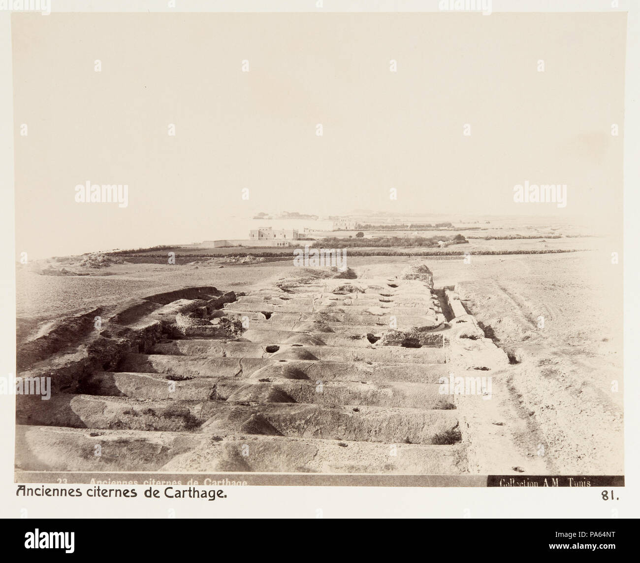 60 De gamla cisternerna i Karthago, Tunisien - Hallwylska museet - 107950 Stock Photo