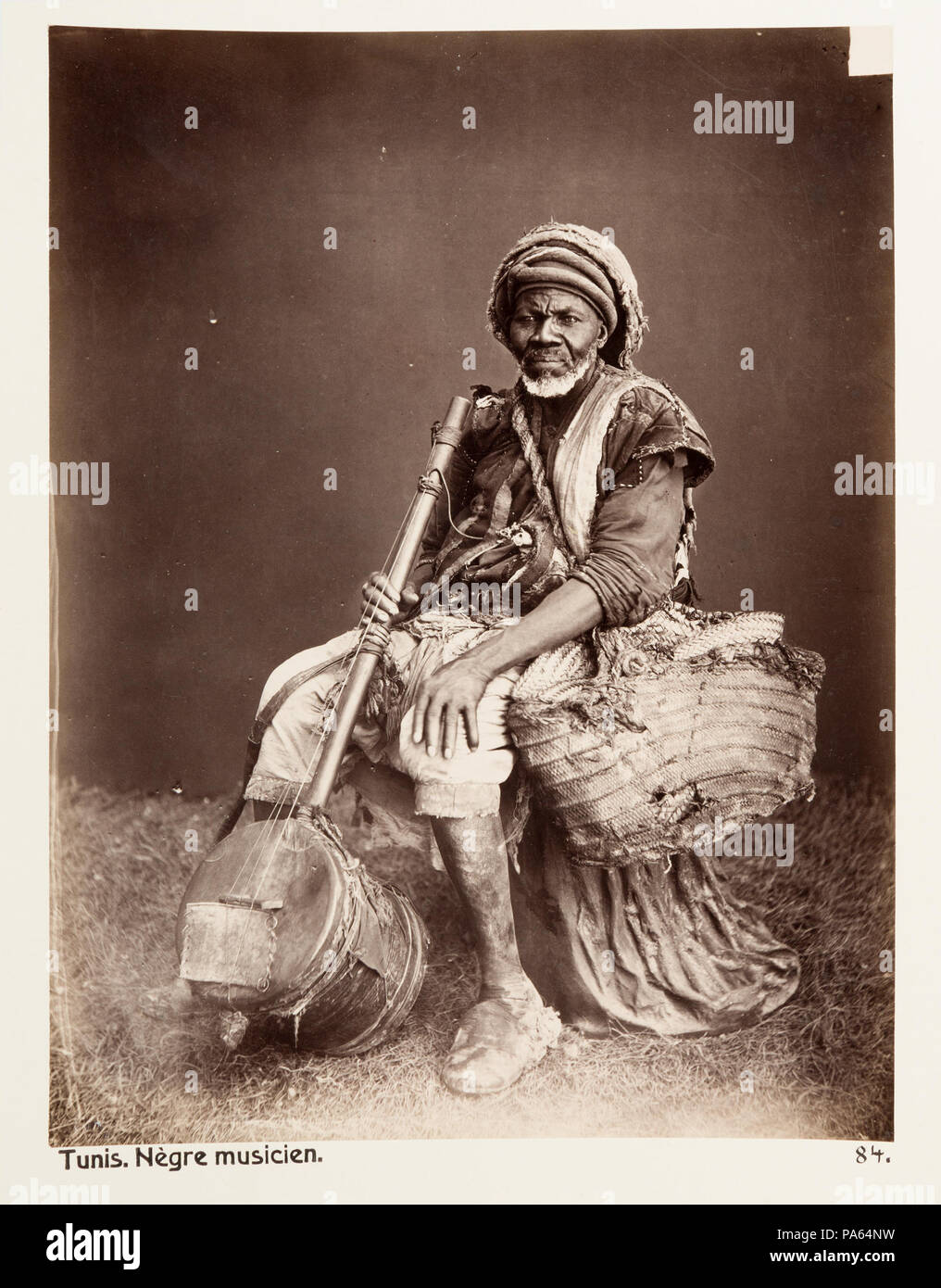 179 Musiker, Tunisien - Hallwylska museet - 107952 Stock Photo