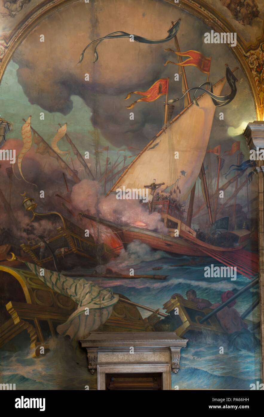 Josep Maria Xiró / "Batalla de lepanto" (Battle of Lepanto), 1927