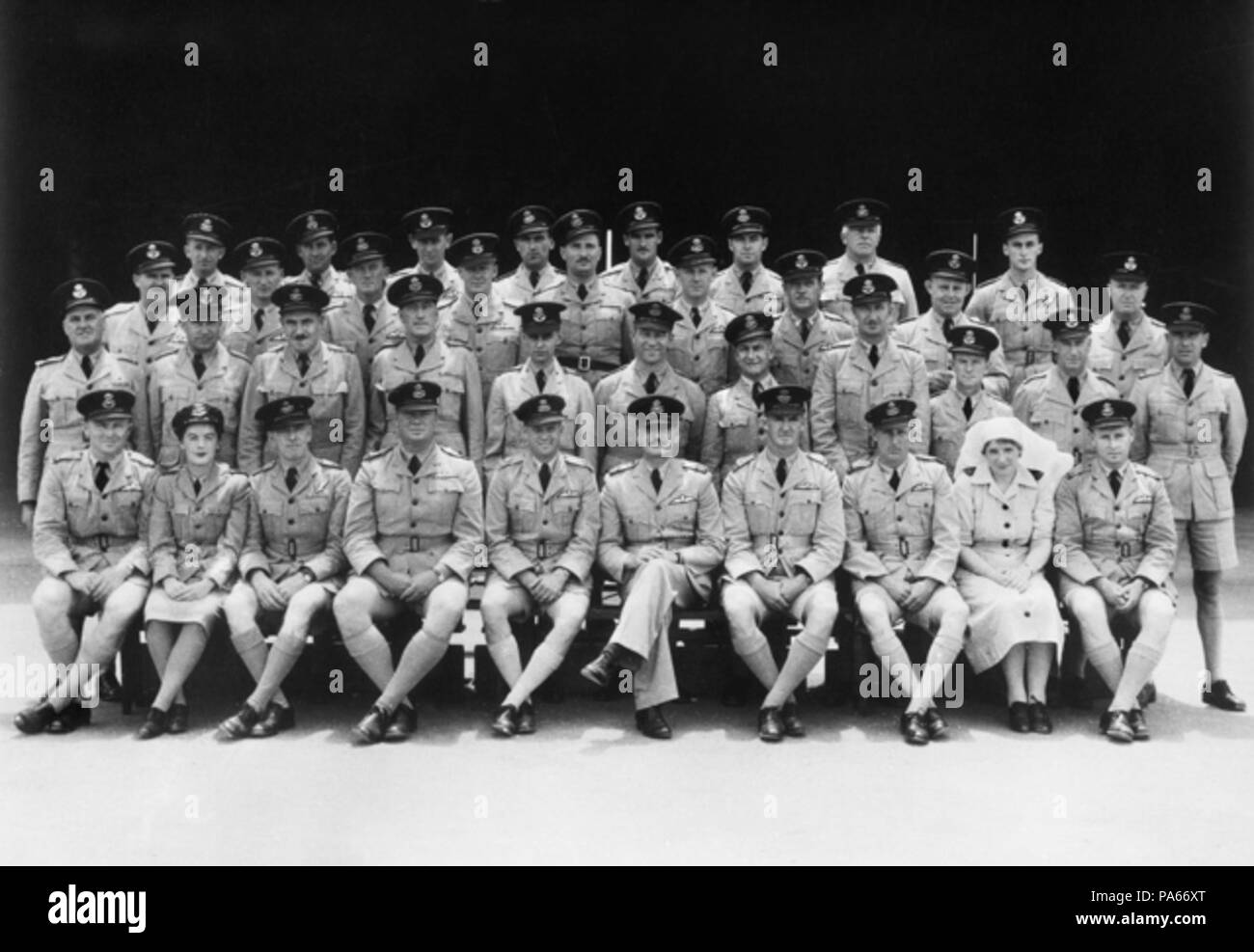 184 No. 1 Elementary Flying Training School RAAF 1942 (AWM P01375.003) Stock Photo