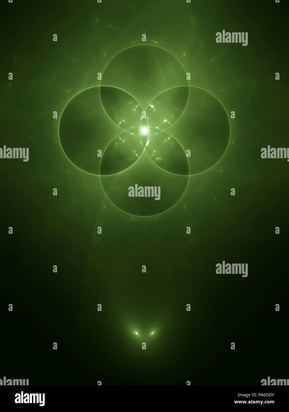 Green abstract background hi-res stock photography and images - Alamy