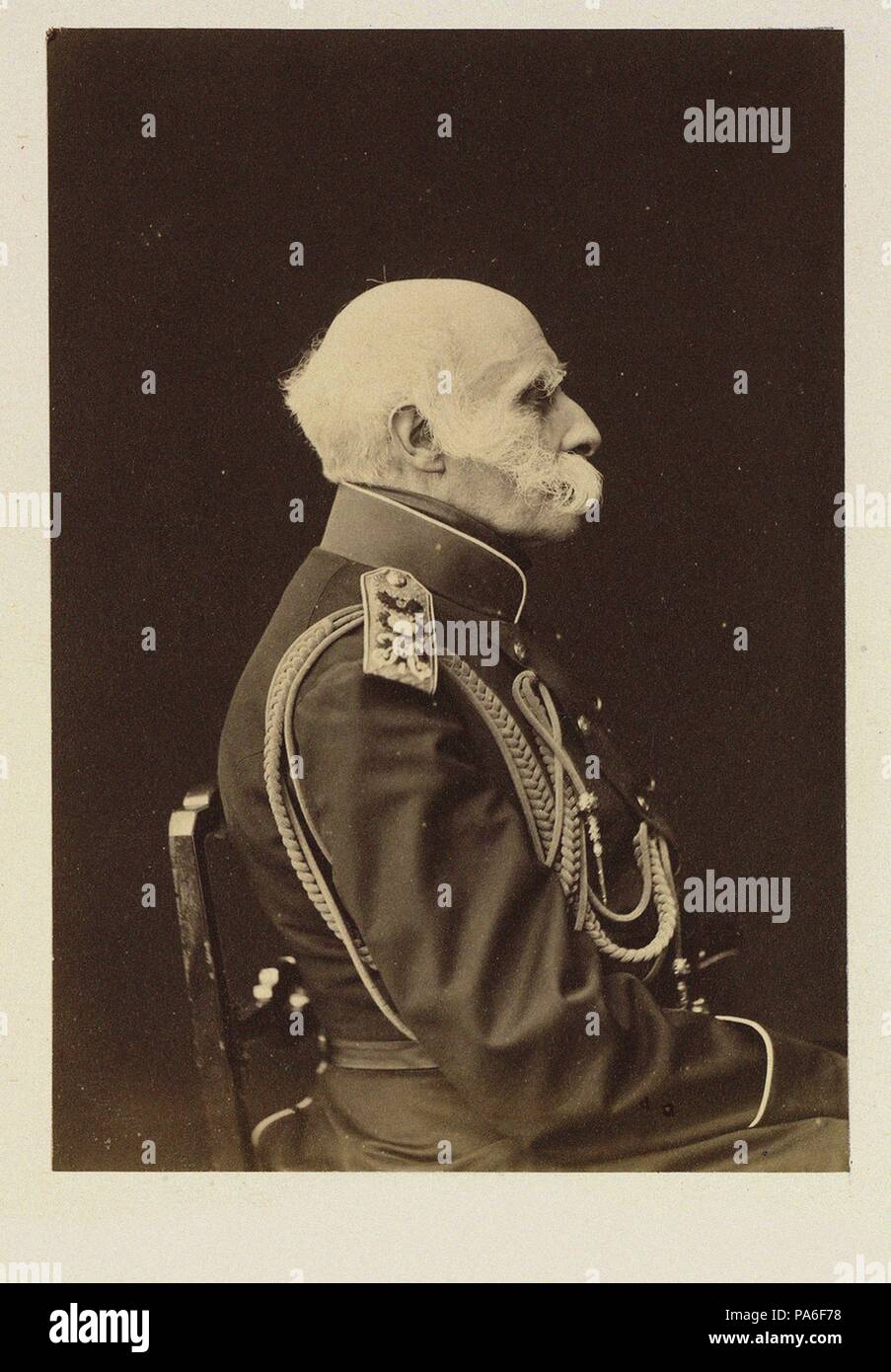 Portrait of Count Fyodor Petrovich Litke (1797-1882). Museum: Russian ...