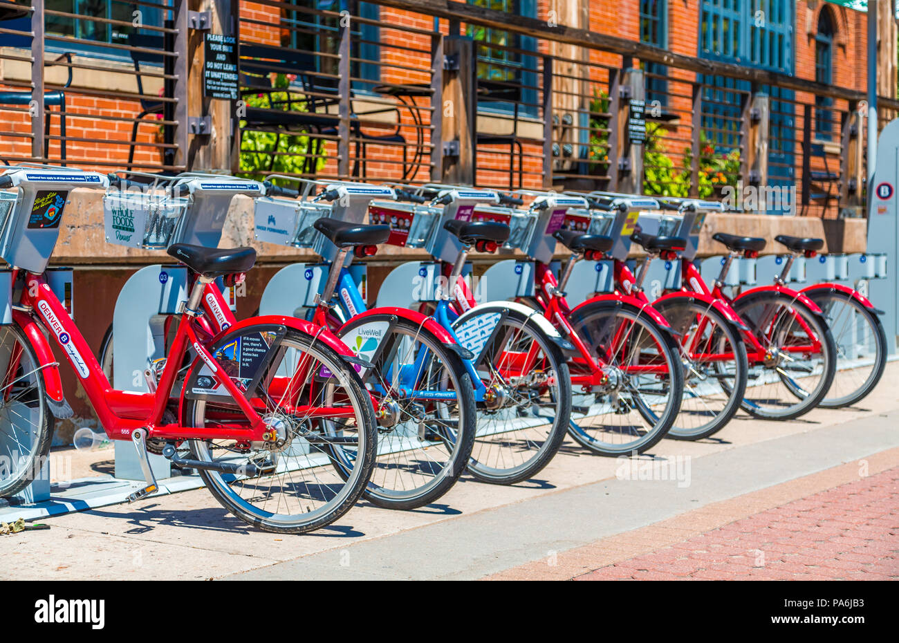 Denver b cycle hi-res stock photography and images - Alamy
