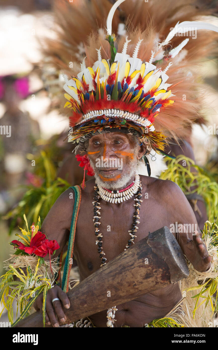 Tufi village, Papua New Guinea Stock Photo