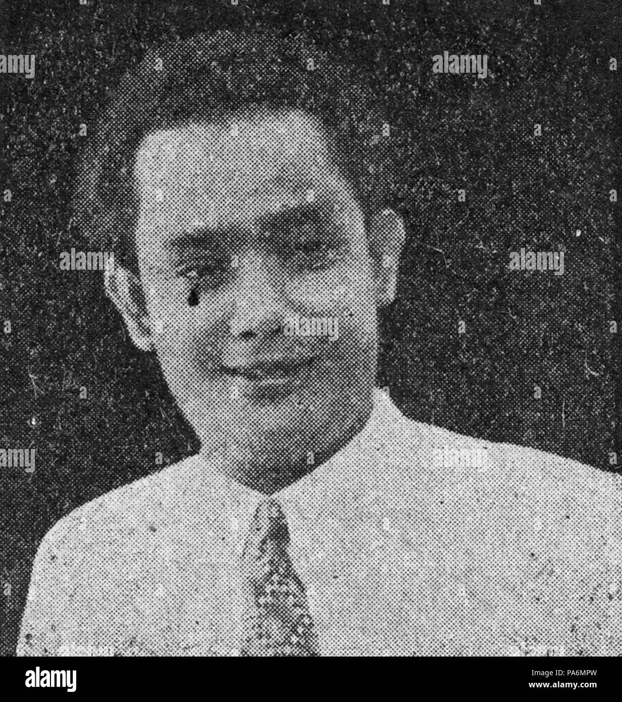 225 S. Abdullah, His Master's Voice Advertisement, Surabaya (c 1930s) Stock Photo