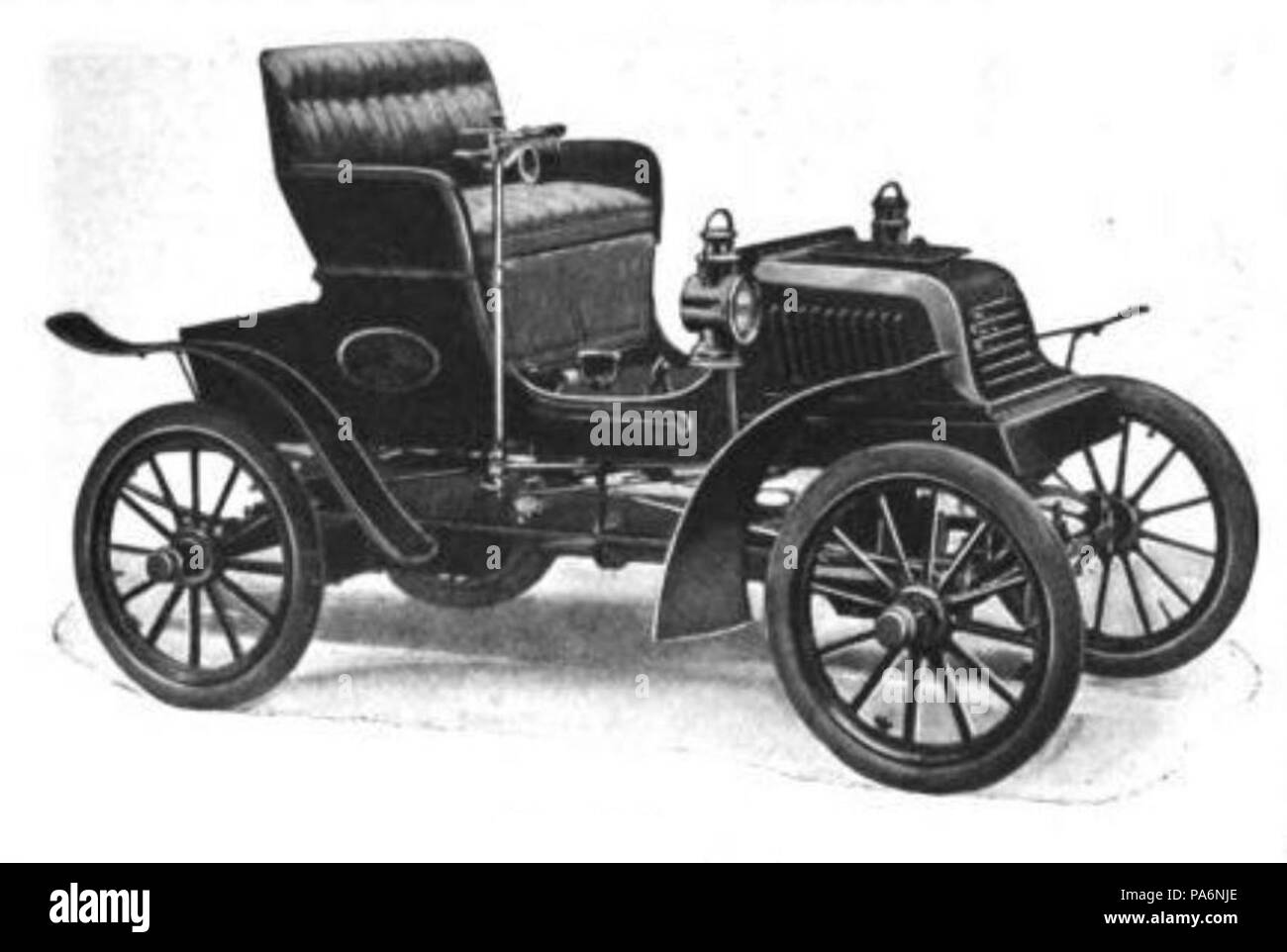 26 1903 Crestmobile adpic Stock Photo