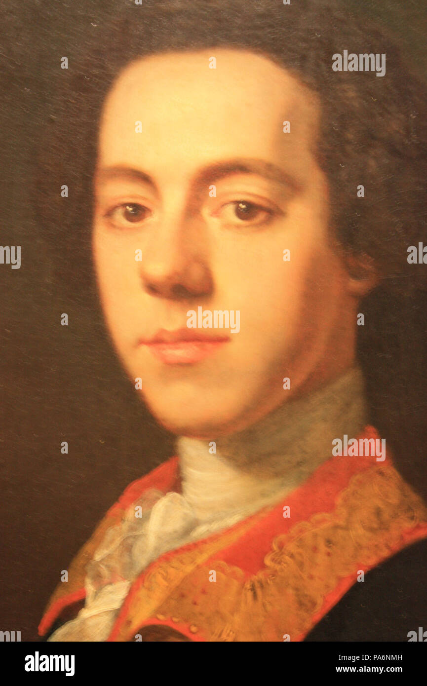 113 Alexander Murray of Elibank by Allan Ramsay 1742 Stock Photo