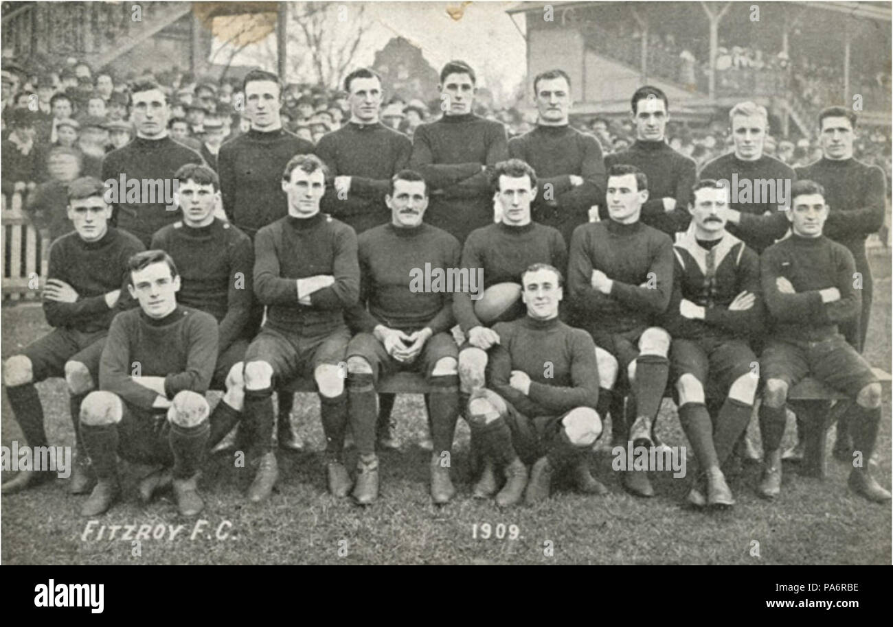 3 1909 Fitzroy Football Club Stock Photo Alamy