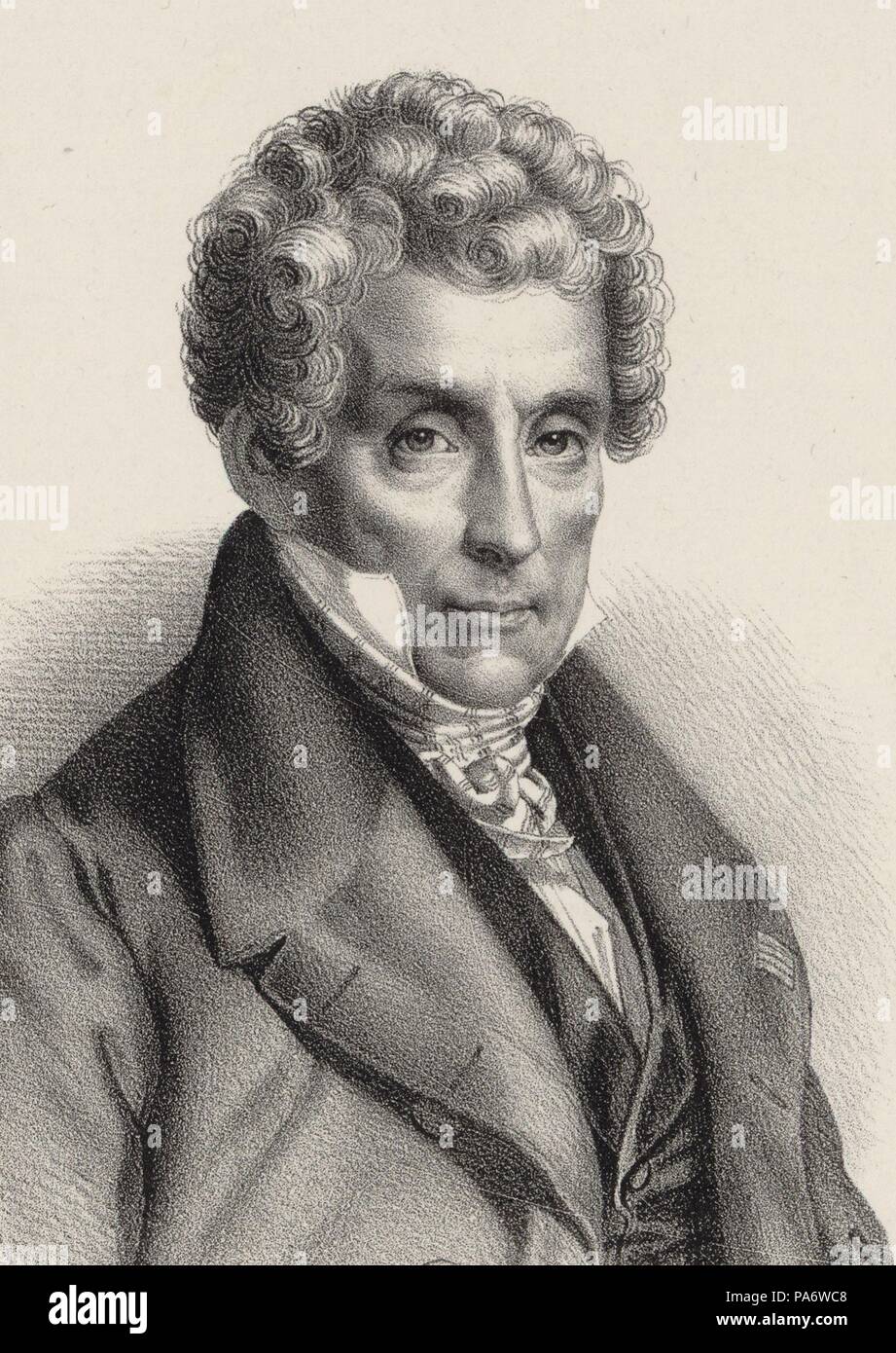 Portrait of the composer Luigi Cherubini (1760-1842). Museum: PRIVATE COLLECTION. Stock Photo