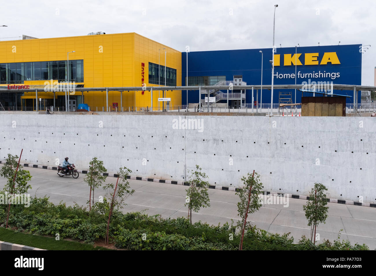 Hyderabad,India. 21th July,2018.Swedish furniture giant IKEA will open it's  first store in India on August 19,2018 in the southern city of Hyderabad.It  was scheduled to open on July 19 but postponed it
