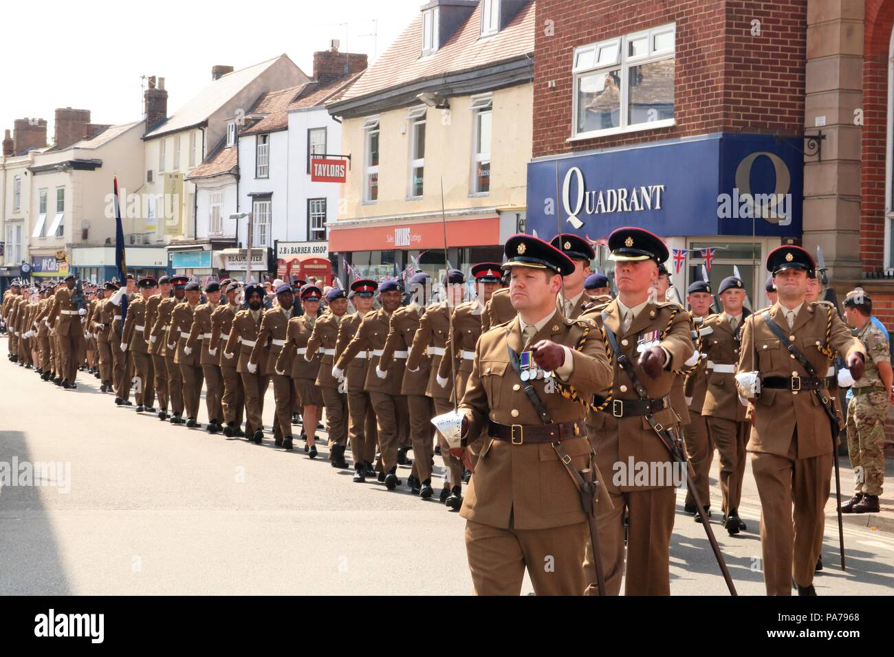 1 regiment rlc hi-res stock photography and images - Alamy
