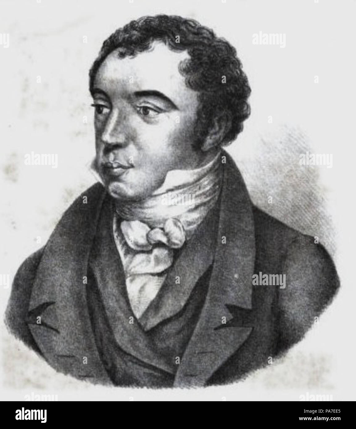 Español retrato del primer Presidente de la República Argentina