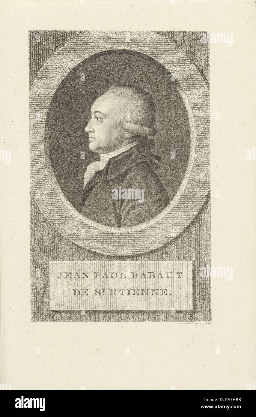 Jean paul rabaut saint etienne hi-res stock photography and images - Alamy