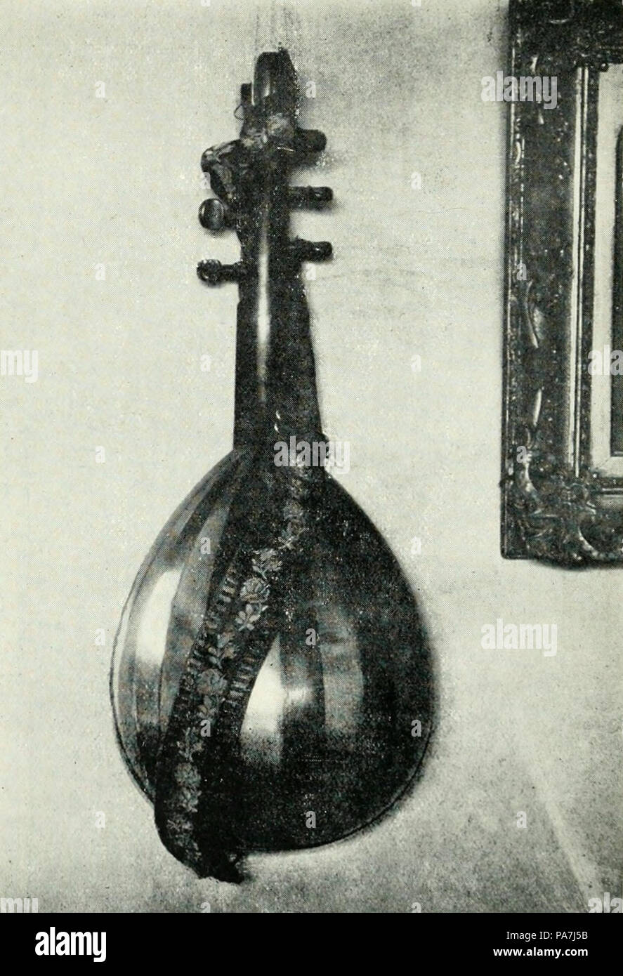 192 Beethovens mandolin Stock Photo