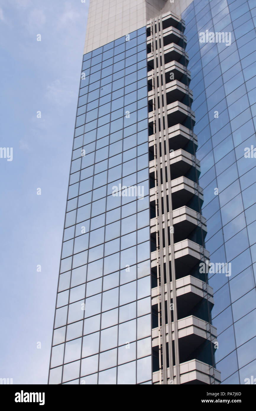 Modern office building on a sky background Stock Photo - Alamy