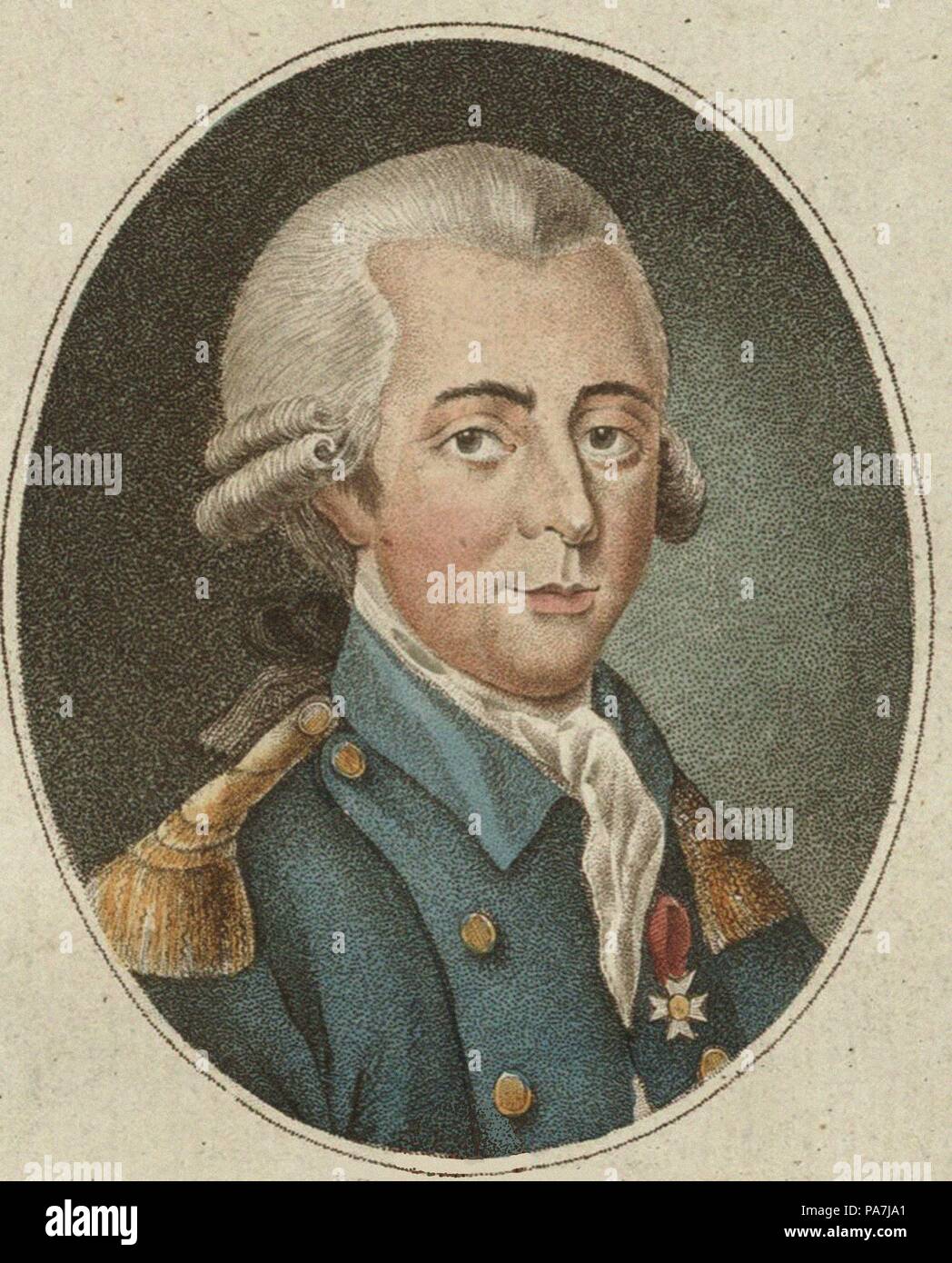 Thomas de Mahy, Marquis de Favras (1744-1790). Museum: PRIVATE ...