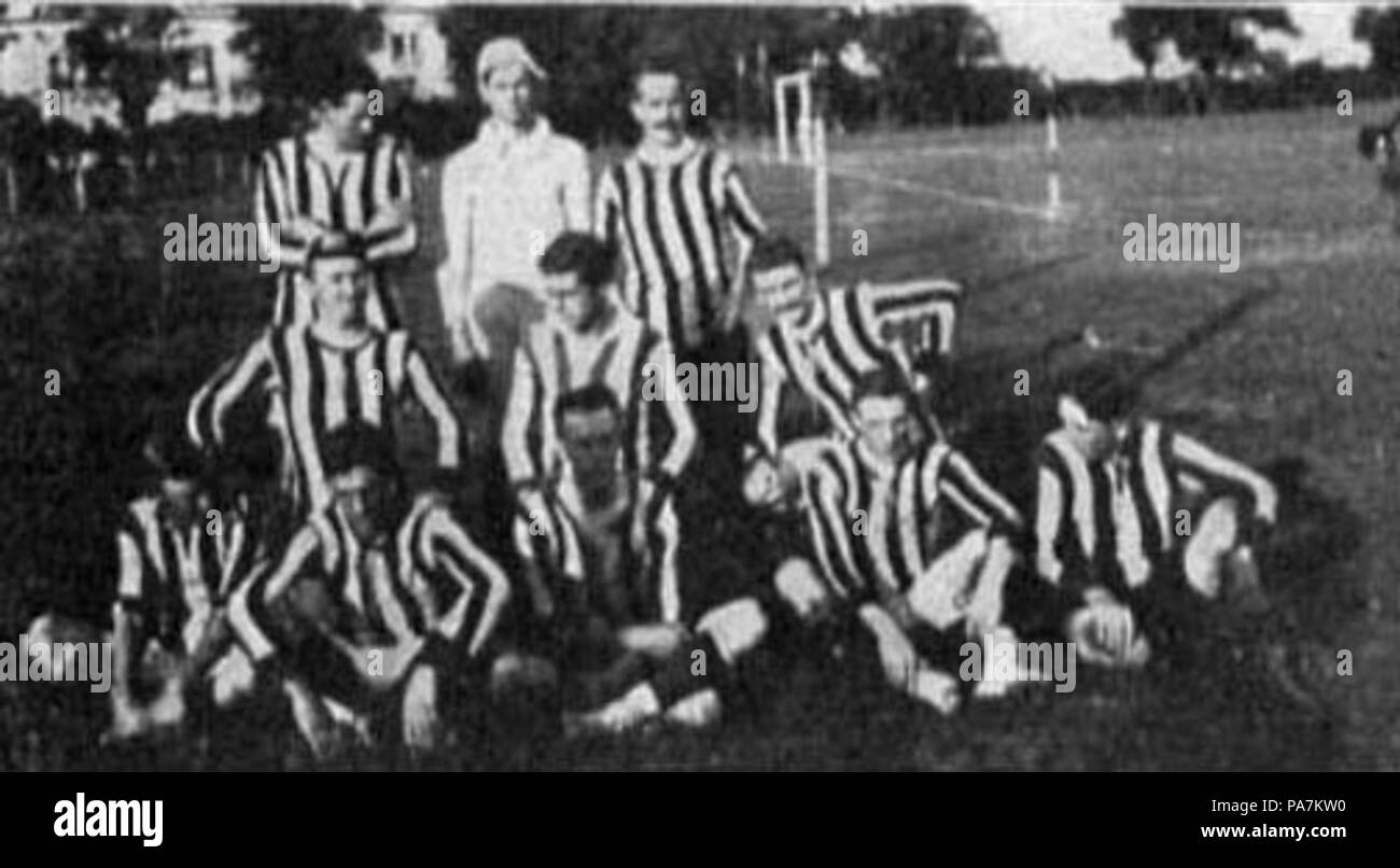 164 Atl rosario futbol 1913 Stock Photo