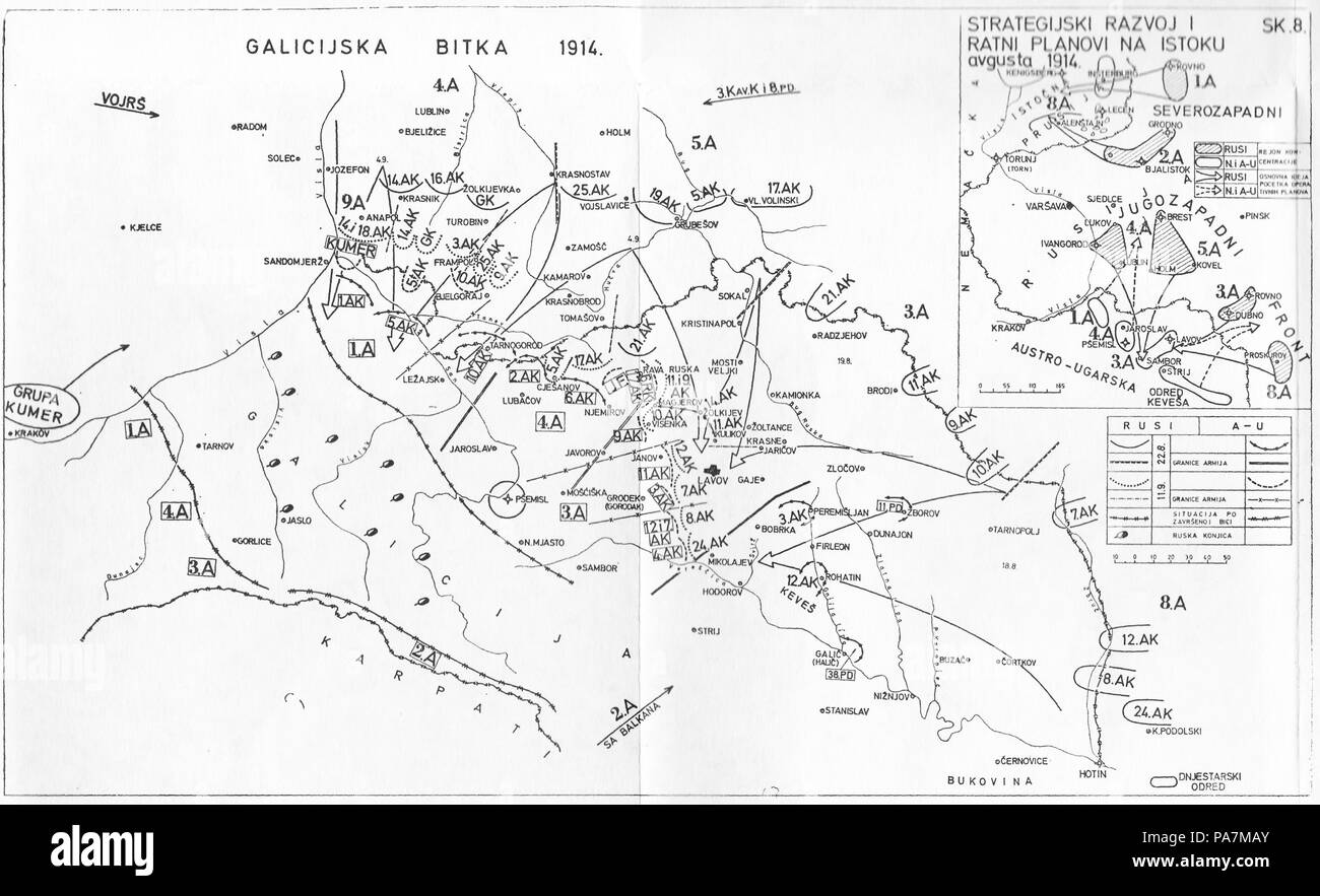 Battle of Galicia: description, history, results 42 Battle of Galicia: description, history, results 68