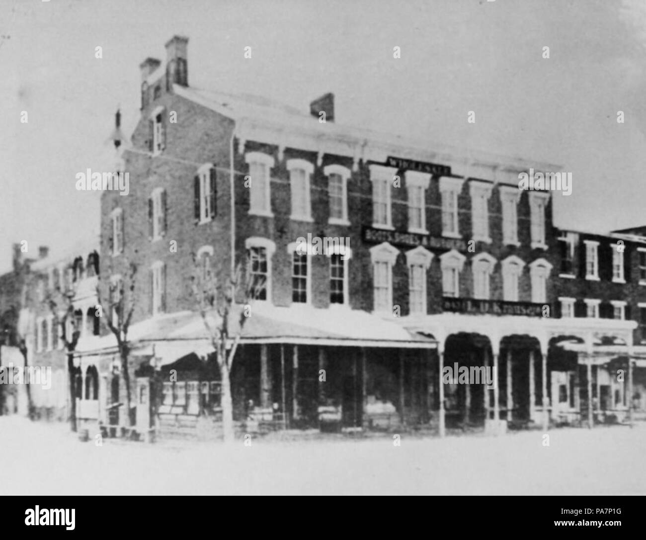 23 1895 - Farr Shoe Company - Allentown PA Stock Photo