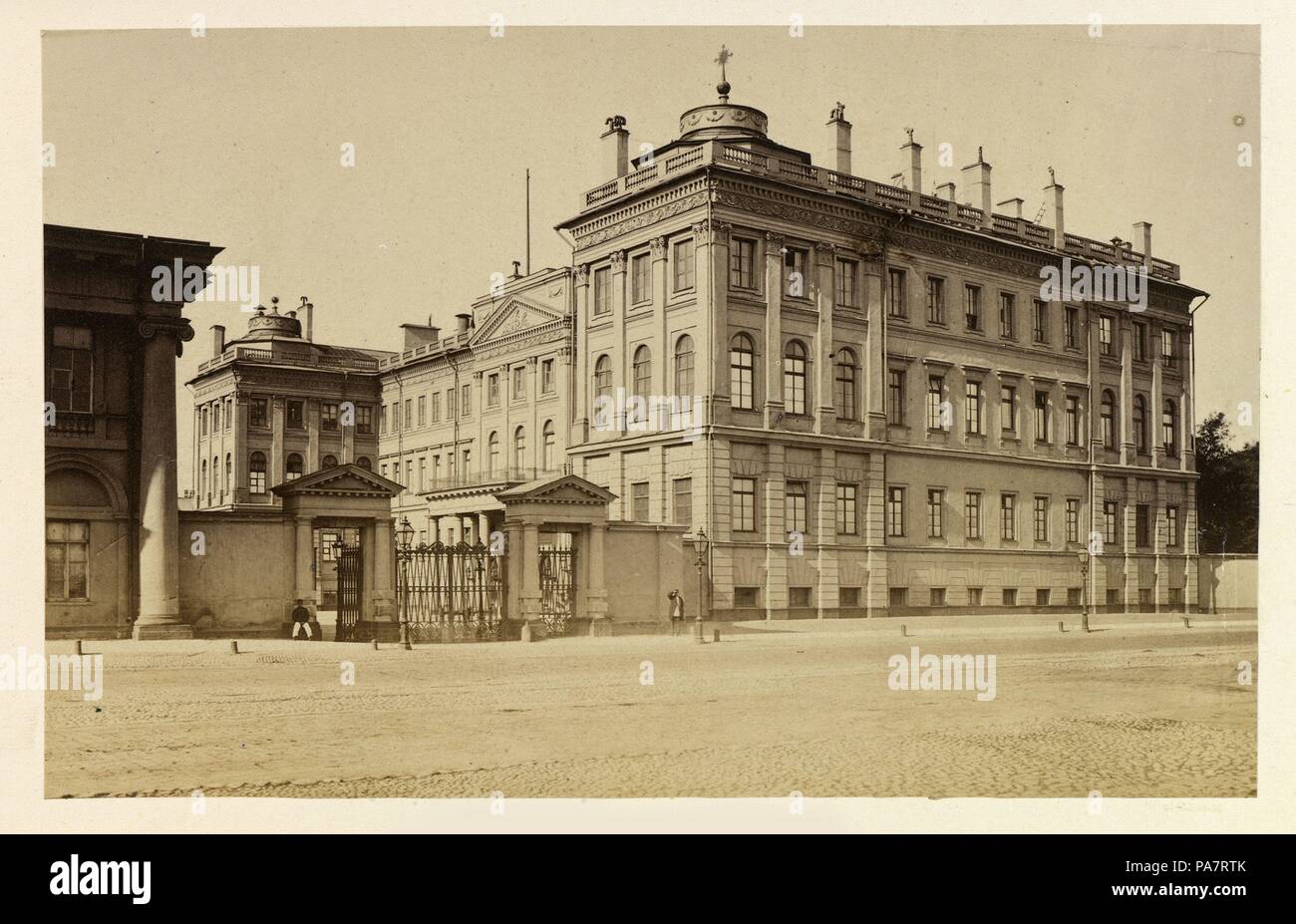 The Anichkov Palace in Saint Petersburg. Museum: Russian State Film and Photo Archive, Krasnogorsk. Stock Photo