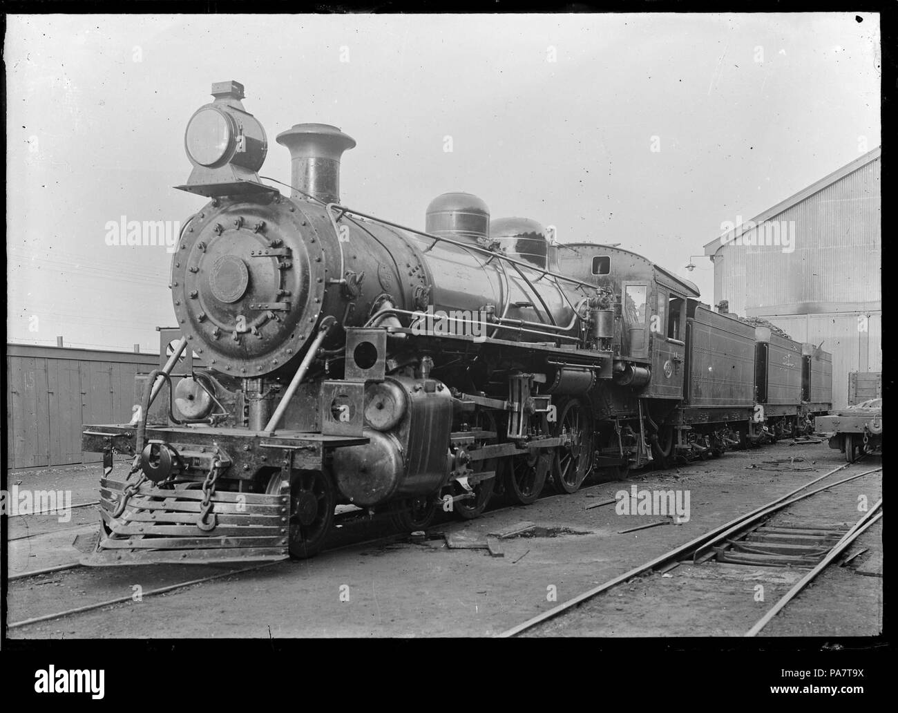 11 Aa class steam locomotive (NZR number 651, 4-6-2 type) ATLIB 289724 ...