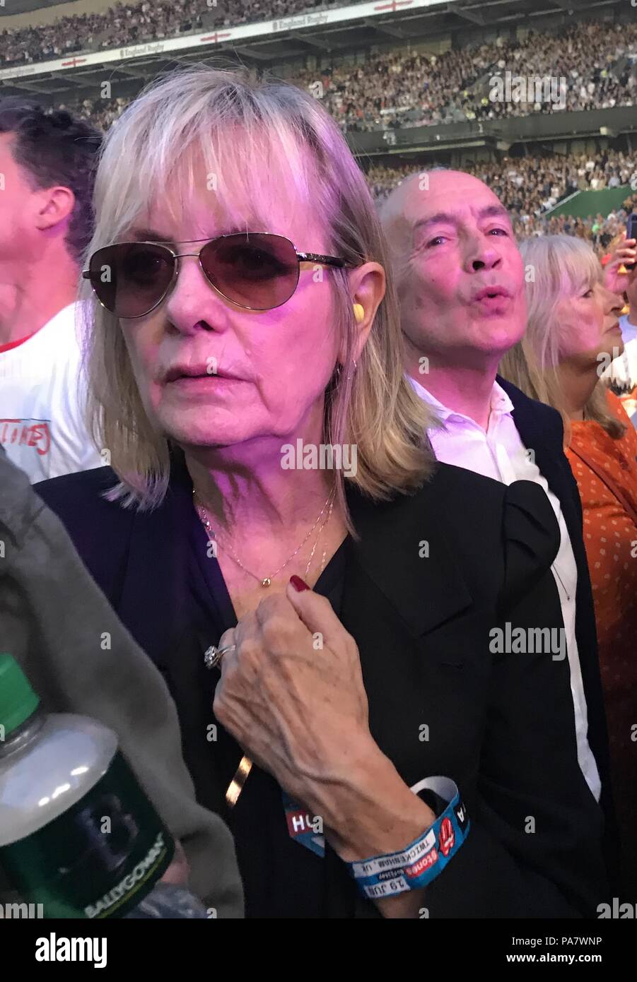 Celebrities spotted in the VIP section of The Rolling Stones 'No Filter'  concert at Twickenham Stadium