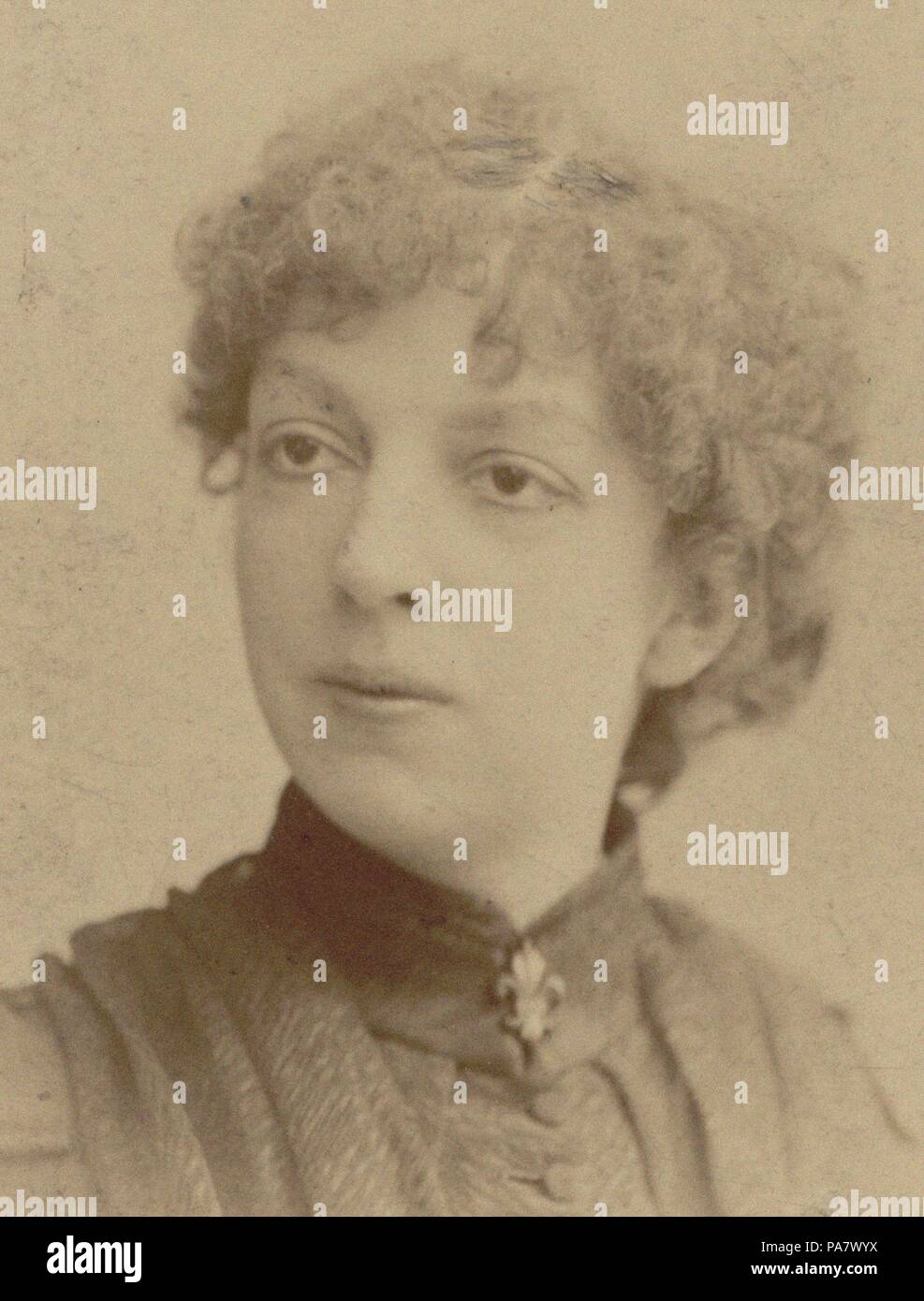 Portrait of the composer Cécile Chaminade (18571944). Museum PRIVATE