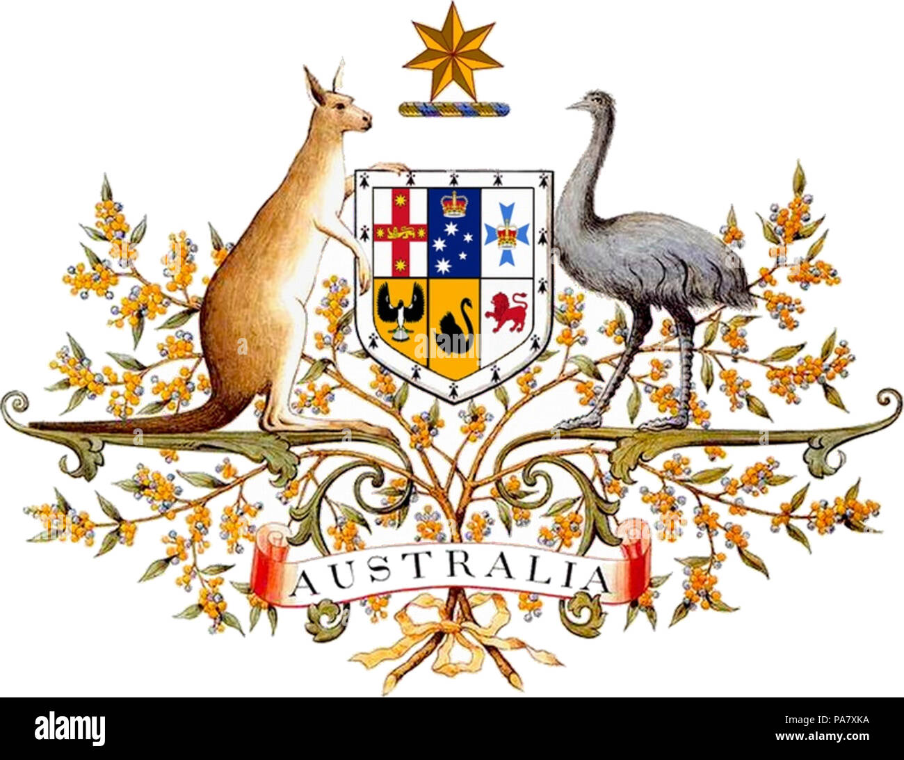 26 Australian Coat of Arms Stock Photo Alamy