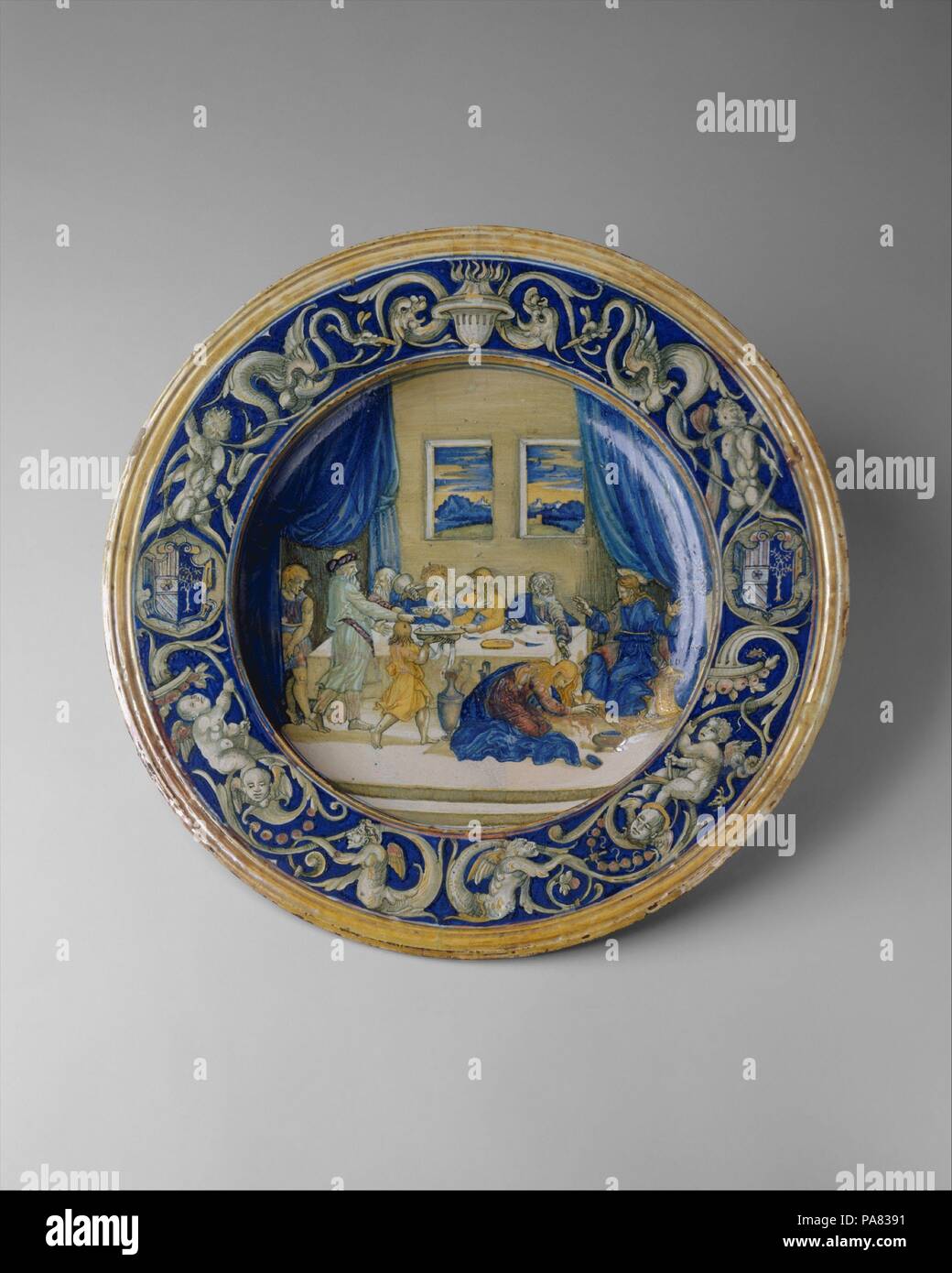 Italian renaissance maiolica 16th century hires stock photography and