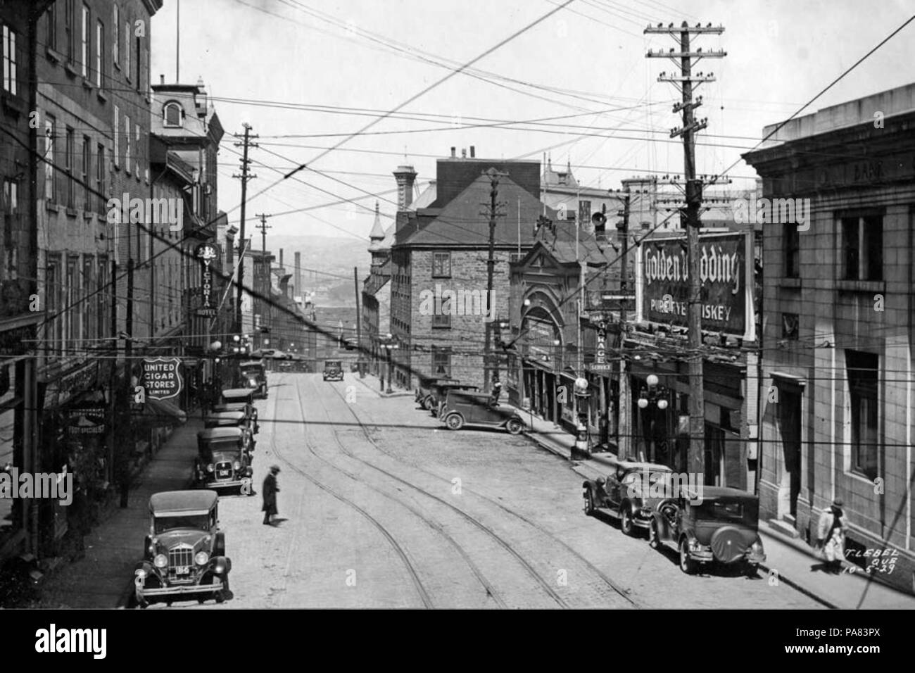 1920s quebec city hi-res stock photography and images - Alamy