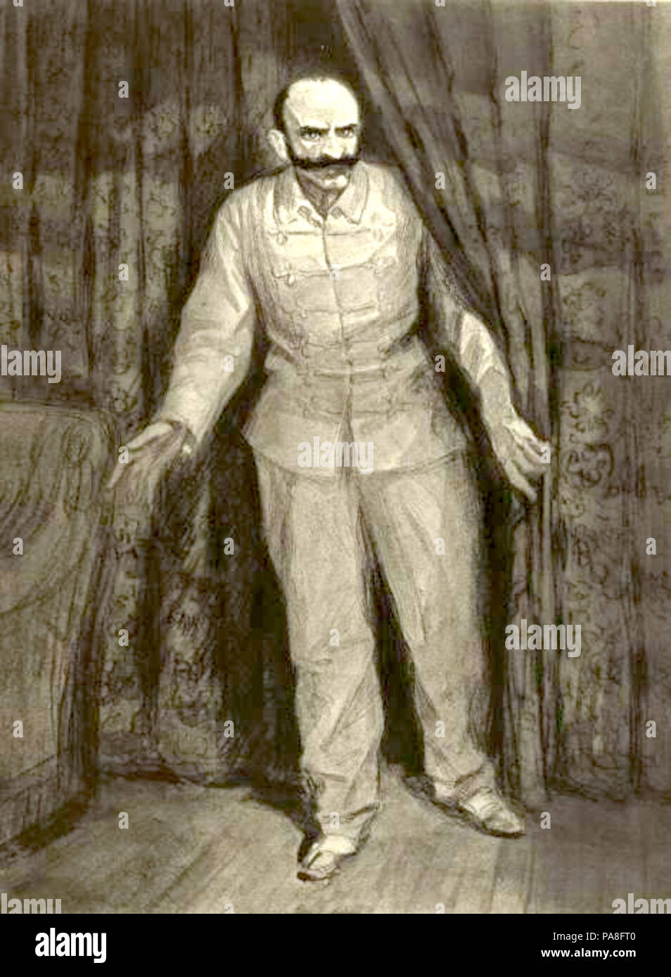 81 Ferdinand Walsin Esterhazy à Londres Renouard 1899 Stock Photo