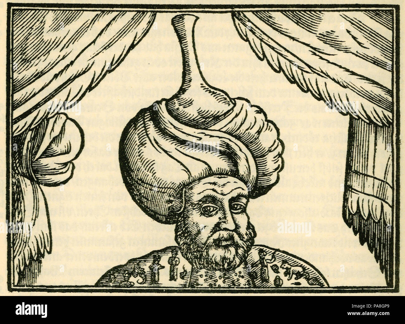 101 Gestalt des Persischen Besanten - Schweigger Salomon - 1608 Stock Photo