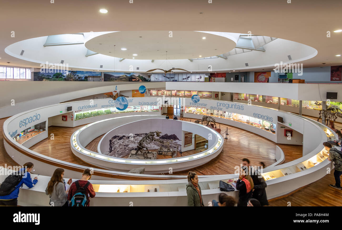 Natural Sciences Museum (Museo Provincial de Ciencias Naturales) Interior - Cordoba, Argentina Stock Photo