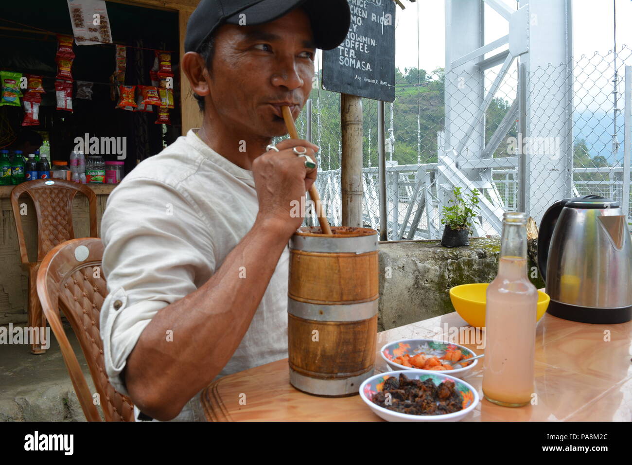 Pelling, West Sikkim, India. Travel photo. Stock Photo