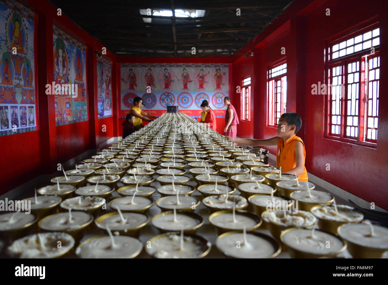 Pelling, West Sikkim, India. Travel photo. Stock Photo