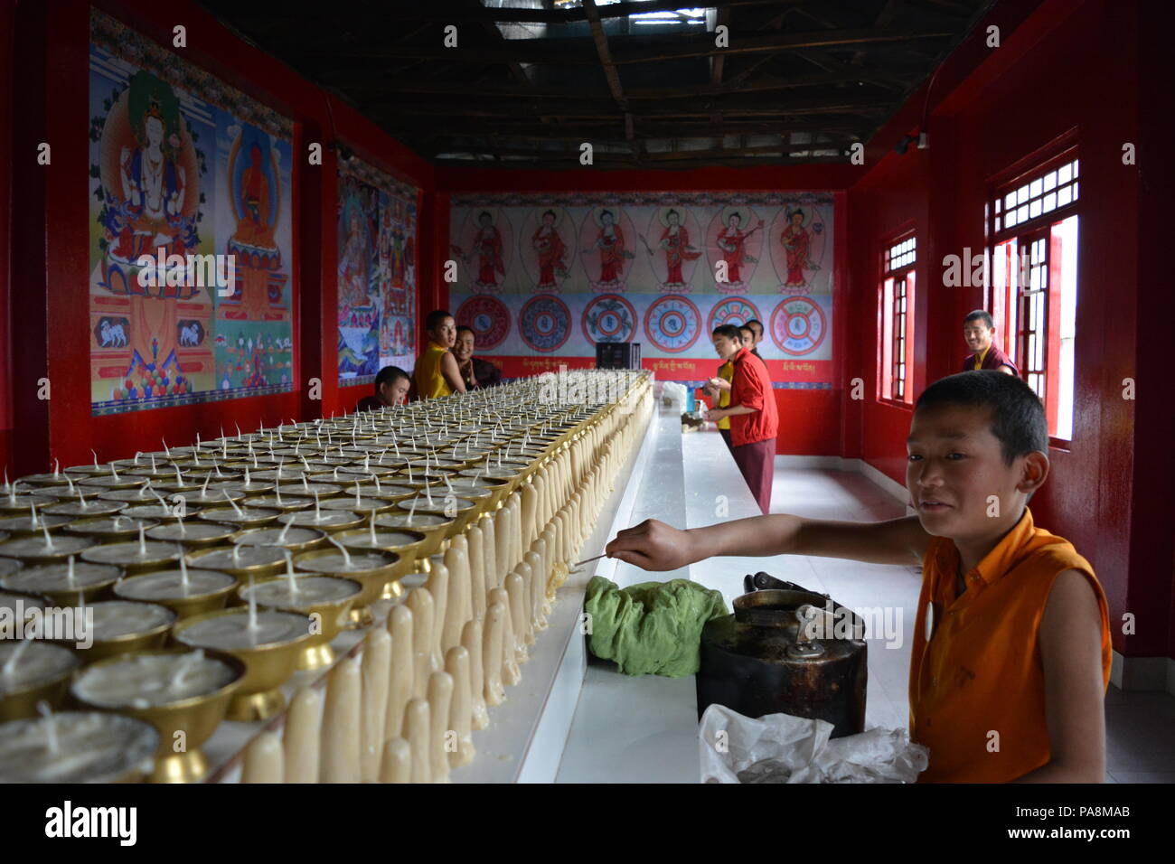 Pelling, West Sikkim, India. Travel photo. Stock Photo