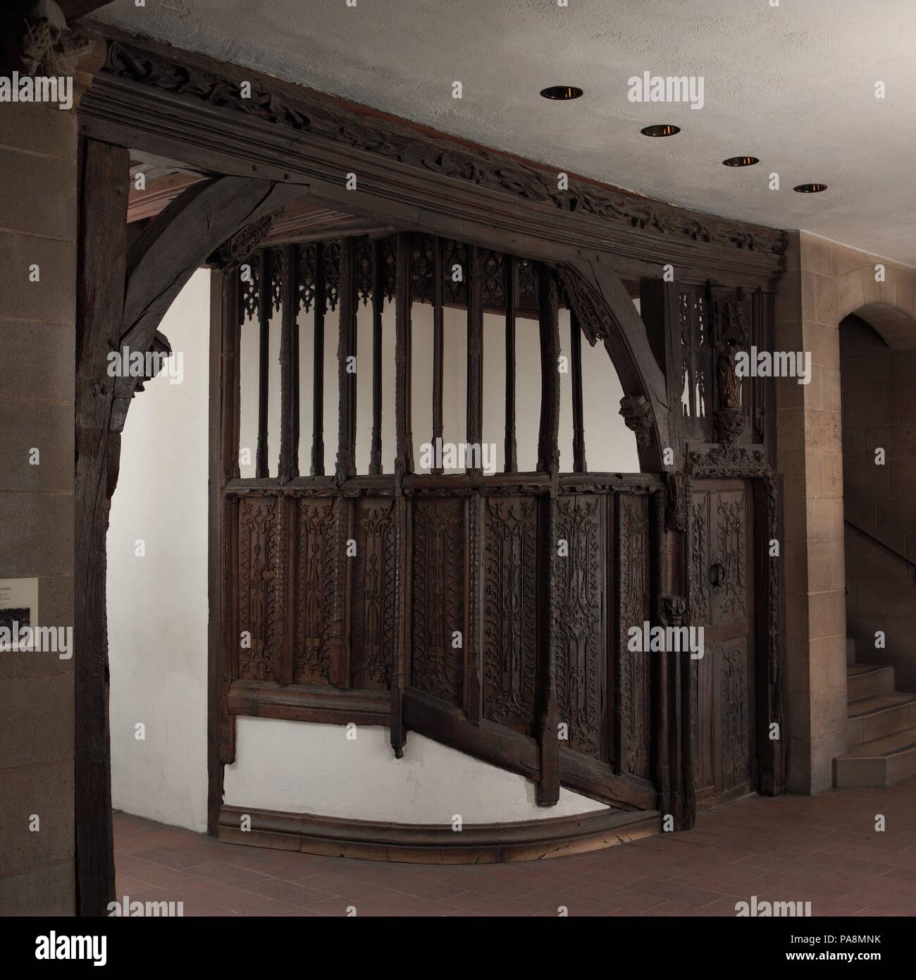 Doorway And Staircase Enclosure Culture French Dimensions 10